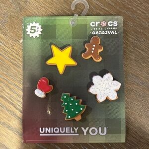 Crocs Jibbitz christmas cookies
